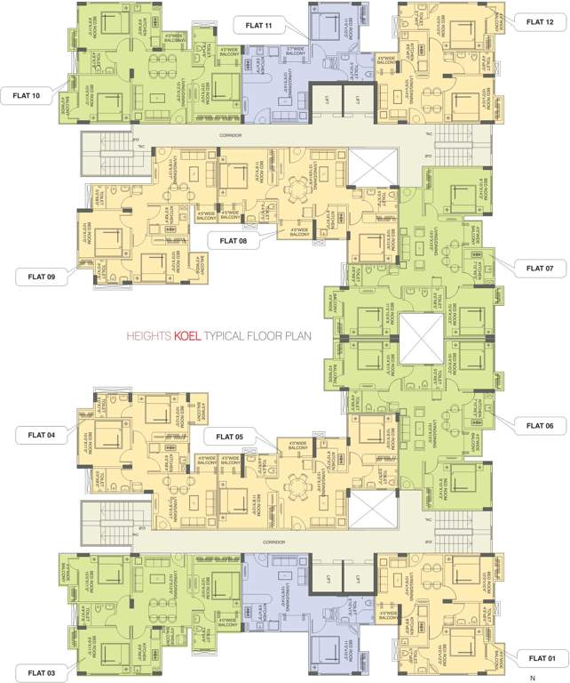 aangan Images for Cluster Plan of Siddha Aangan