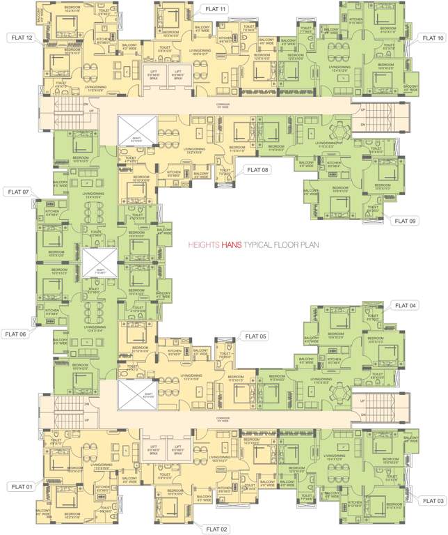 aangan Images for Cluster Plan of Siddha Aangan