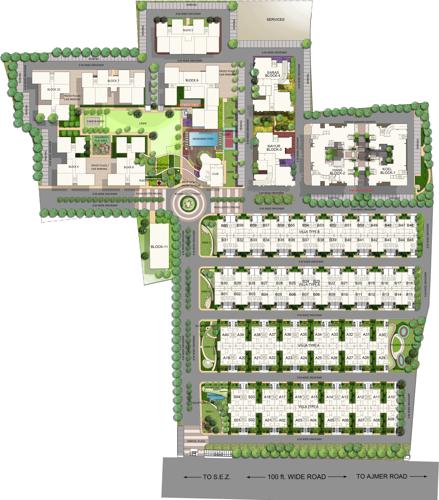  aangan Images for Master Plan of Siddha Aangan