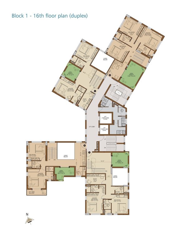  highs Images for Cluster Plan of Modello Highs