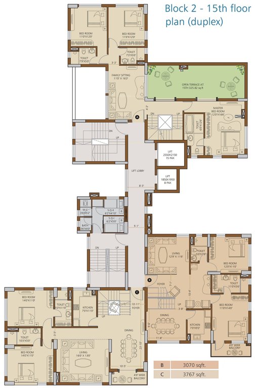  highs Images for Cluster Plan of Modello Highs