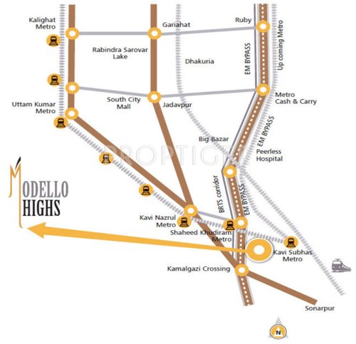  highs Images for Location Plan of Modello Highs