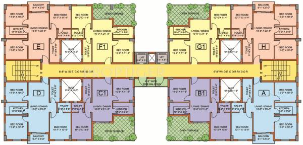 Images for Cluster Plan of Omnitech Lake View
