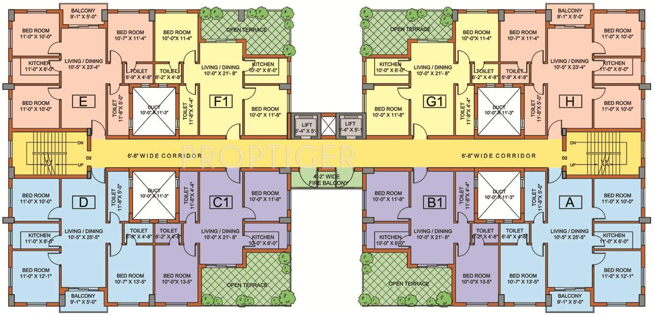 Images for Cluster Plan of Omnitech Lake View