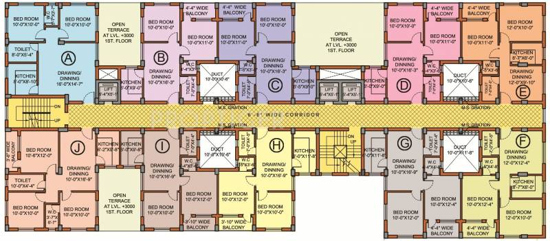 Images for Cluster Plan of Omnitech Lake View