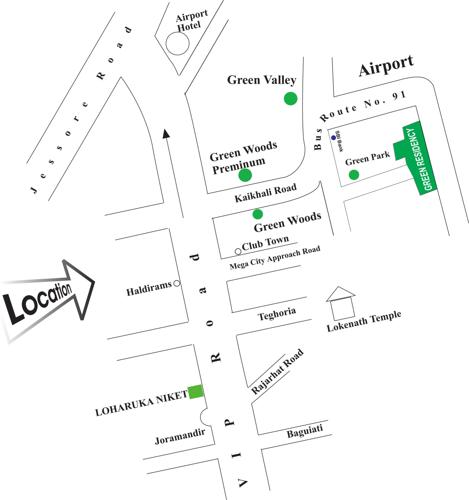  green-residency Images for Location Plan of Loharuka Green Residency