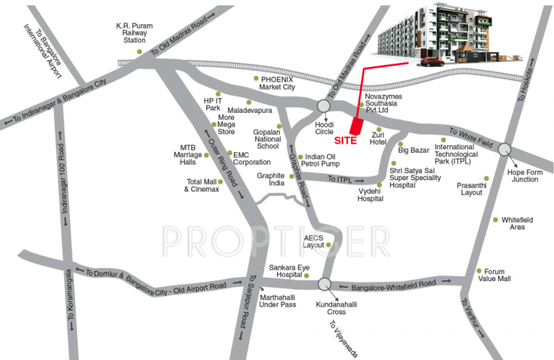 Images for Location Plan of Srinidhi Sri Garnet Park