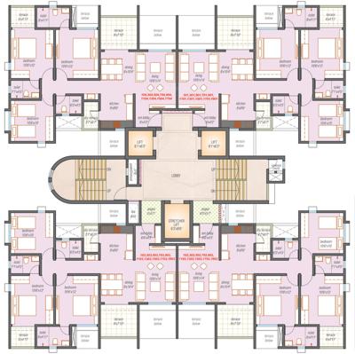 Images for Cluster Plan of Sampada Little Earth little-earth Images for Cluster Plan of Sampada Little Earth