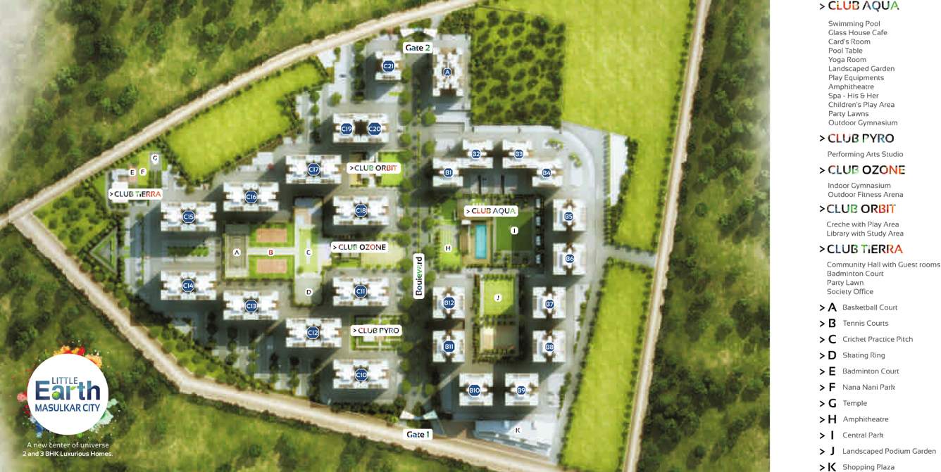  little earth Images for Layout Plan of Sampada Little Earth