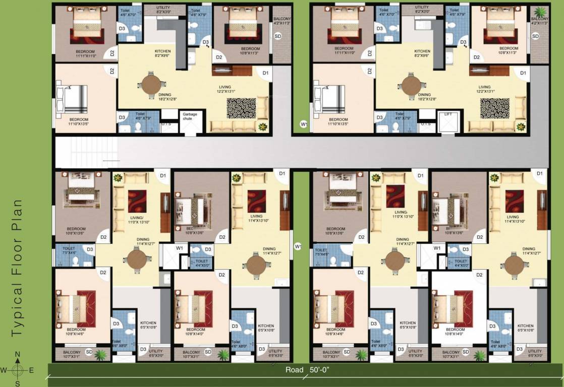 Images for Cluster Plan of Jampa Delight