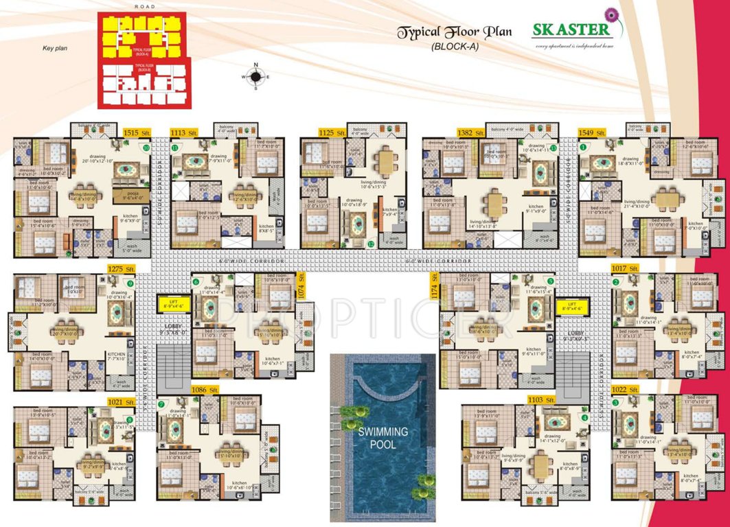 Images for Cluster Plan of S K Projects Aster