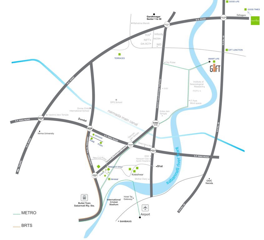  good times Location Plan