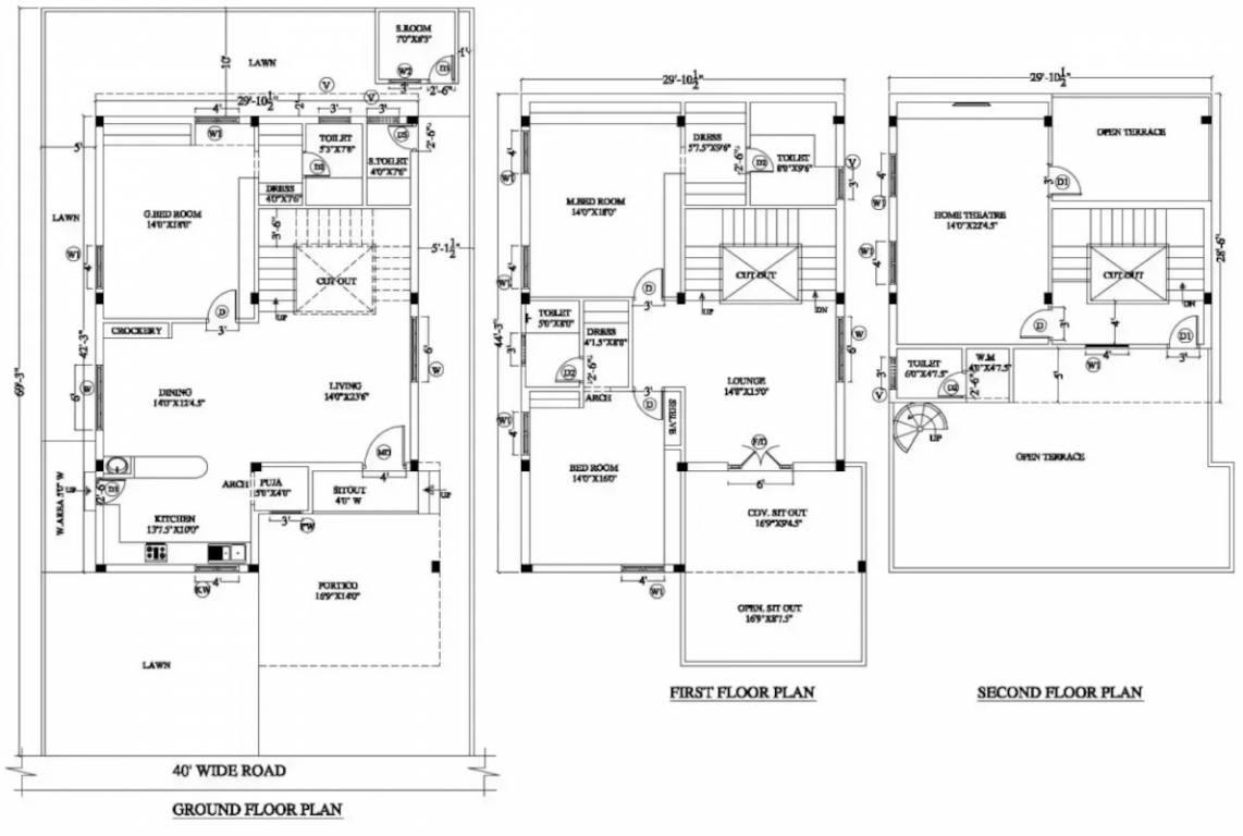  westwoods Cluster Plan