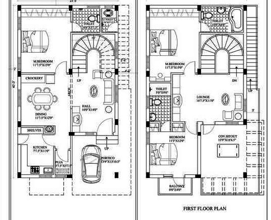  homes Cluster Plan