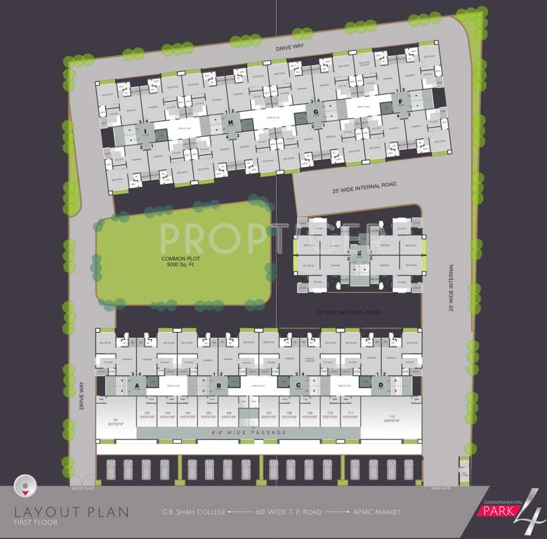 Images for Cluster Plan of Dharmadev Swaminarayan Park 4