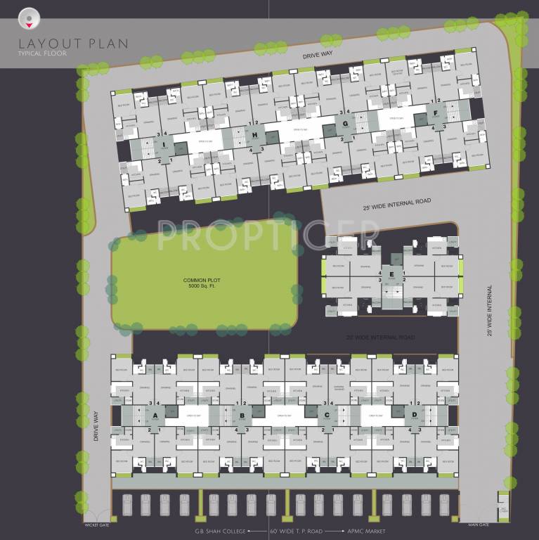 Images for Cluster Plan of Dharmadev Swaminarayan Park 4