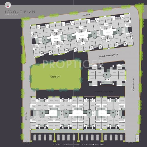 Images for Cluster Plan of Dharmadev Swaminarayan Park 4 Images for Cluster Plan of Dharmadev Swaminarayan Park 4