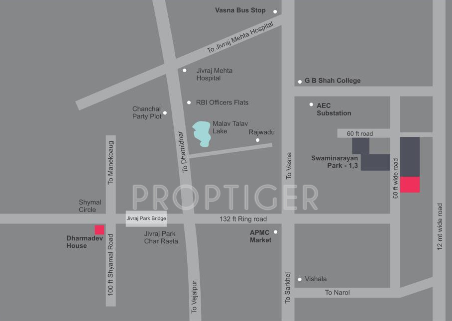 Images for Location Plan of Dharmadev Swaminarayan Park 4