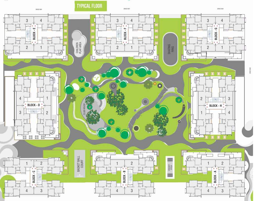 malabar county ii Images for Cluster Plan of Ganesh Malabar County II