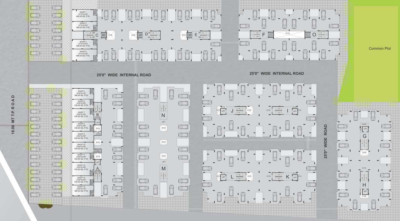Images for Cluster Plan of Dharmadev Swaminarayan Park 2 Narol