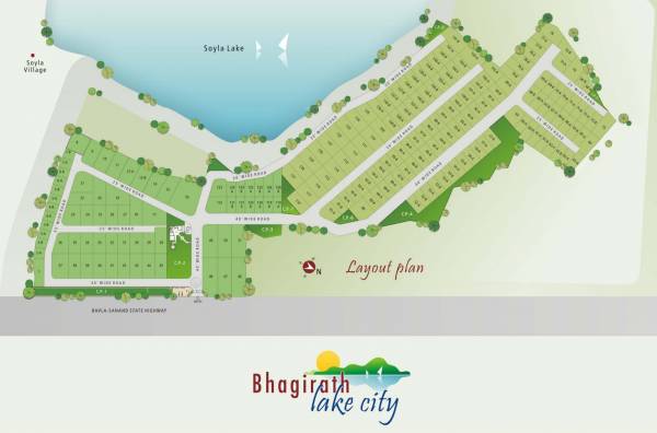 Images for Layout Plan of Narayan Bhagirath Lake City