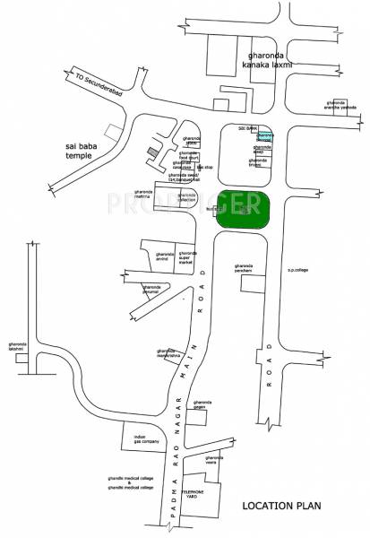 Images for Location Plan of Gharonda Bhoopal