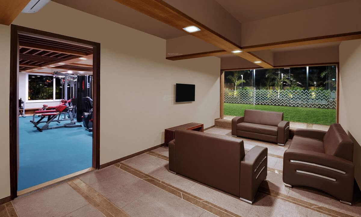  indraprasth 10 the palm court Living Area