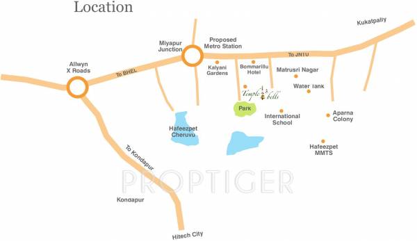 Images for Location Plan of Alekhya Temple Bells