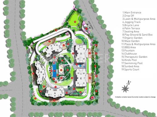  sunrise Images for Master Plan of Kalpataru Sunrise