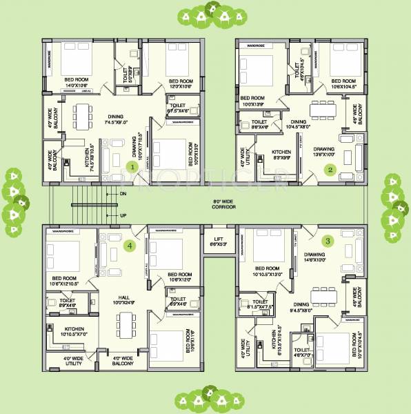 Images for Cluster Plan of Alekhya Blue Bells