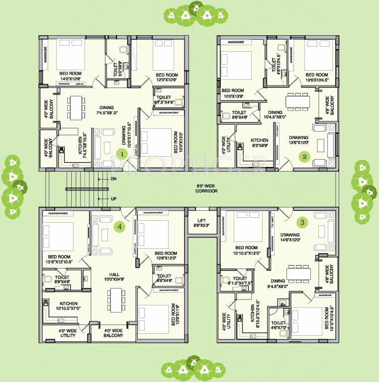 Images for Cluster Plan of Alekhya Blue Bells