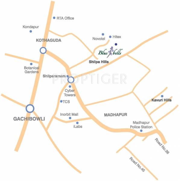 Images for Location Plan of Alekhya Blue Bells