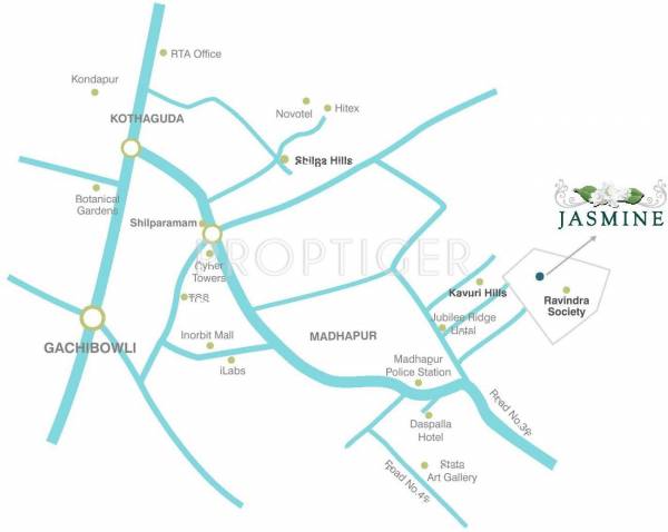 Images for Location Plan of Alekhya Jasmine