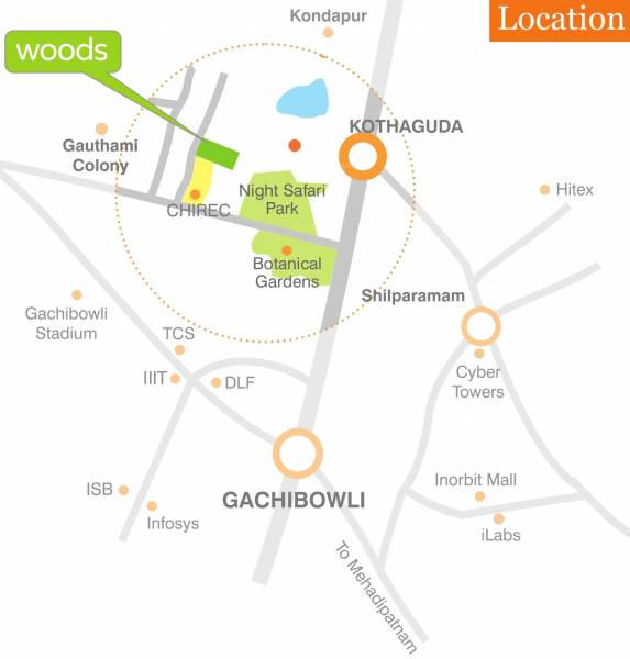 Images for Location Plan of Alekhya Woods Images for Location Plan of Alekhya Woods