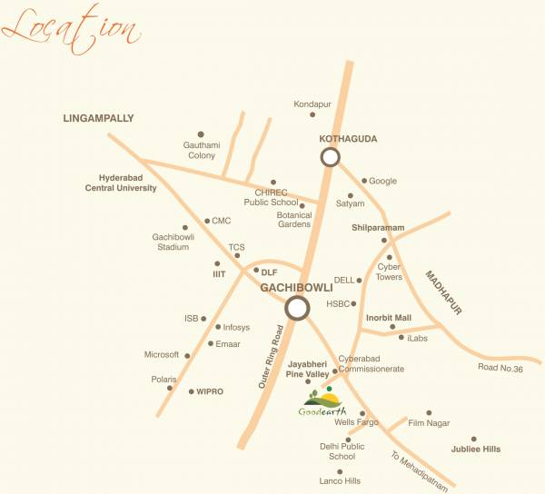 Images for Location Plan of Alekhya Good Earth