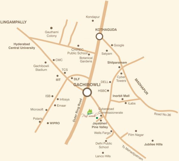 Images for Location Plan of Alekhya Pine Woods