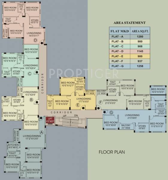 Images for Cluster Plan of Sweet Sinjini Apartment