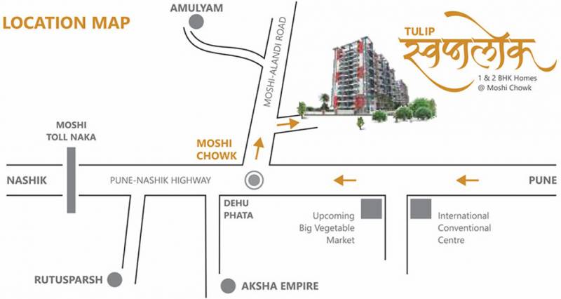Images for Location Plan of Aksha Tulip Swapnalok