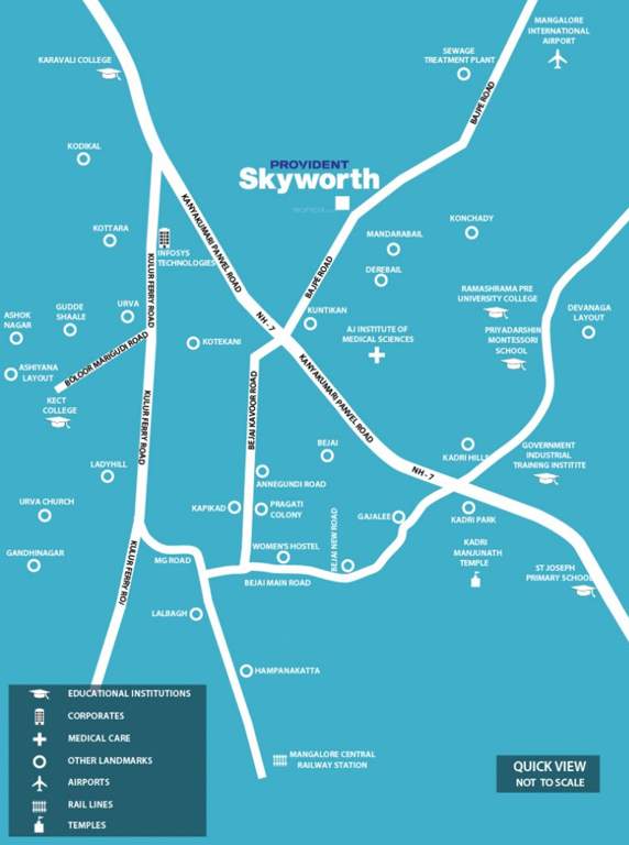 skyworth Images for Location Plan of Provident Skyworth
