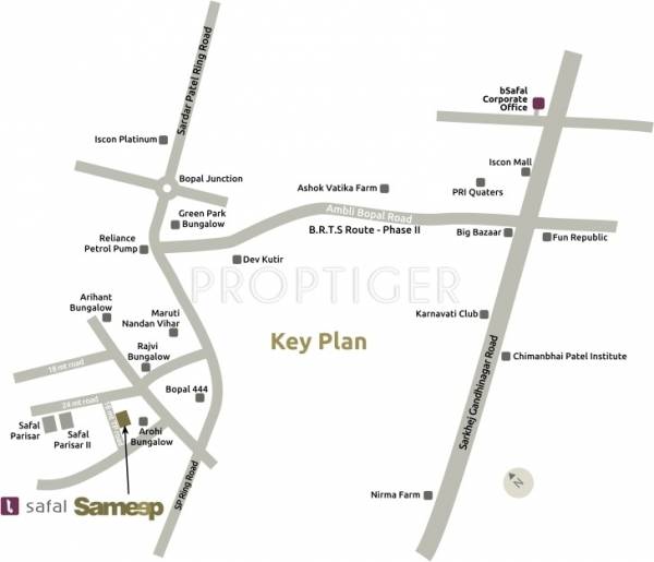  sameep Images for Location Plan of Safal Sameep