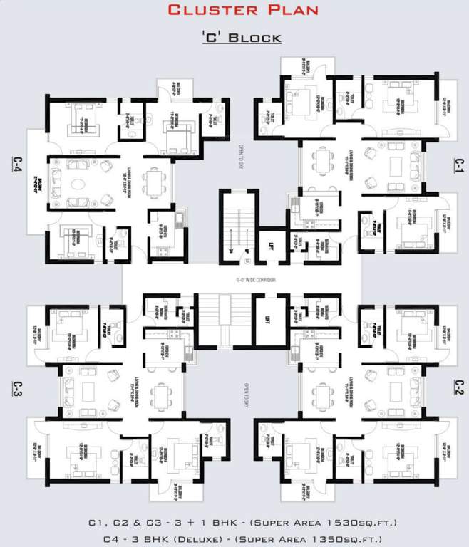 alpha homes Images for Cluster Plan of Msx Alpha Homes