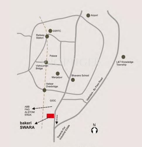  swara Images for Location Plan of Bakeri Swara