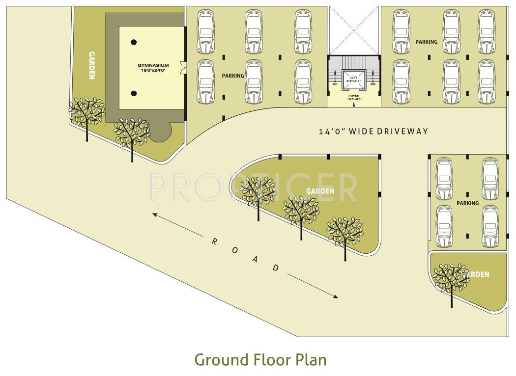 Images for Cluster Plan of Olive Heights II