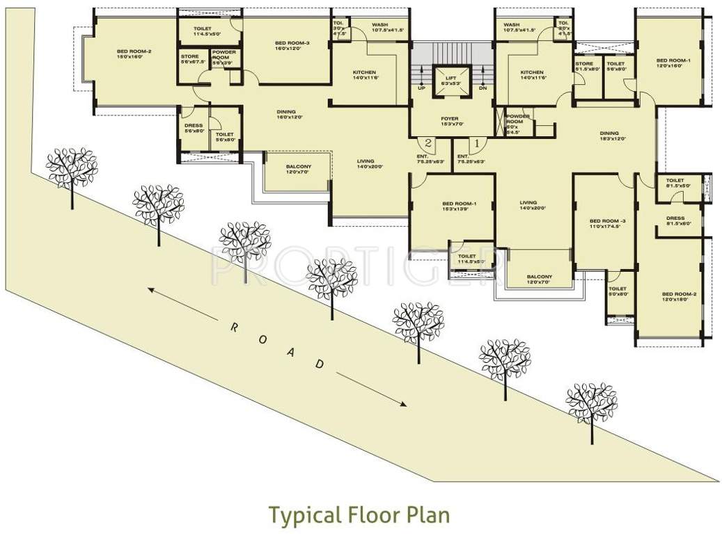 Images for Cluster Plan of Olive Heights II