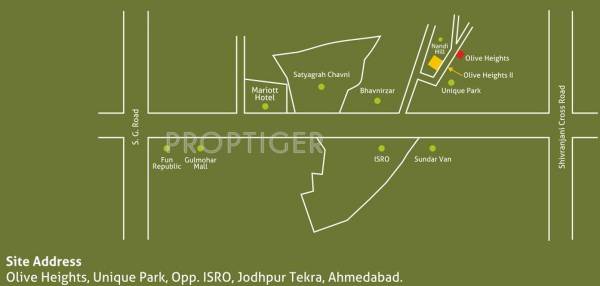 Images for Location Plan of Olive Heights II Images for Location Plan of Olive Heights II