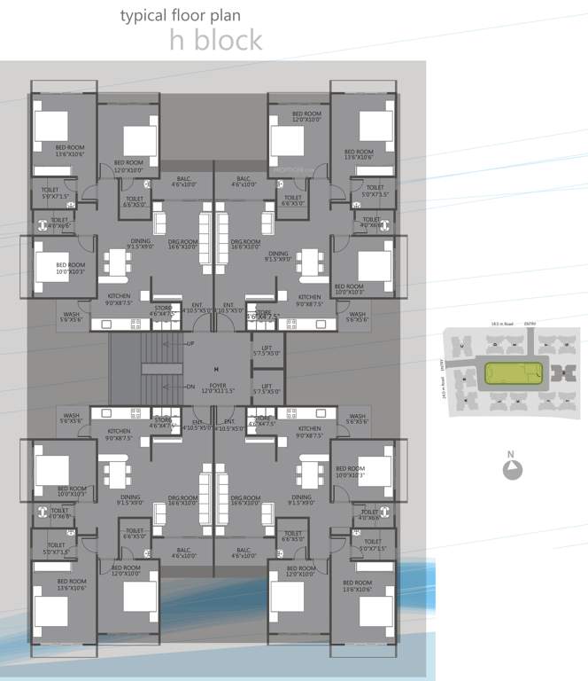 sagar Images for Cluster Plan of Popular Sagar