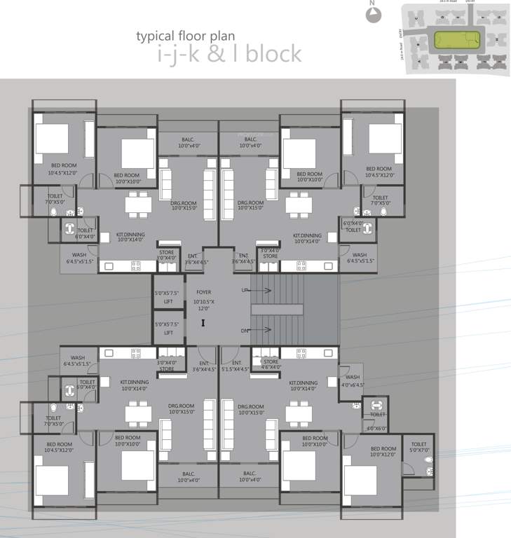 sagar Images for Cluster Plan of Popular Sagar