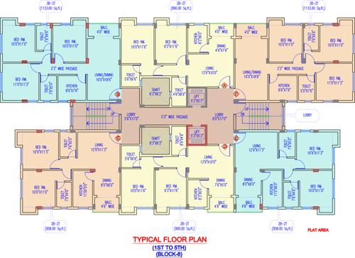  garden Images for Cluster Plan of Banyan Garden