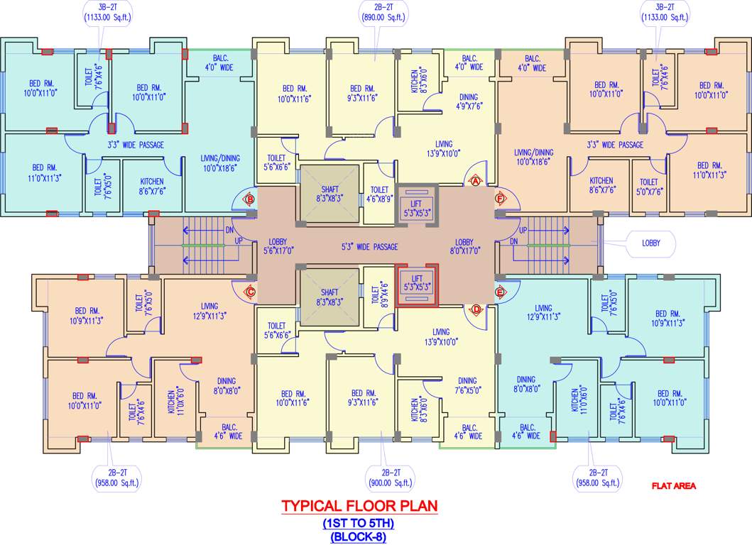  garden Images for Cluster Plan of Banyan Garden