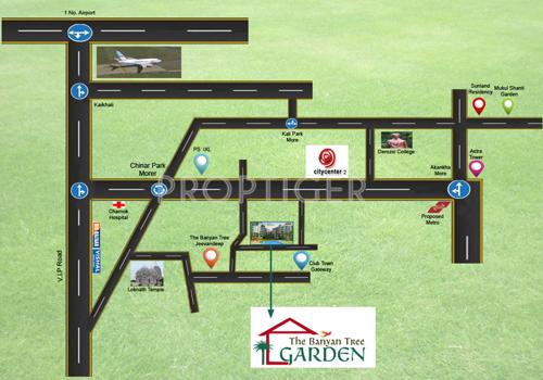  garden Images for Location Plan of Banyan Garden